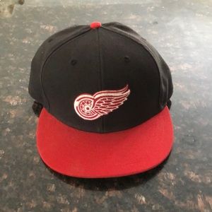 Vintage Detroit Red Wings snap back hat